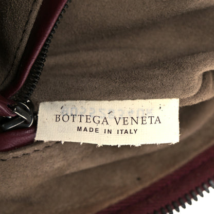 Bottega Veneta Nappa Intrecciato Double Compartment Crossbody Bag China Red 8 of 12
