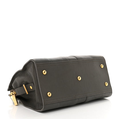 Saint Laurent Sheepskin Small Cabas Chyc Grey 4 of 13