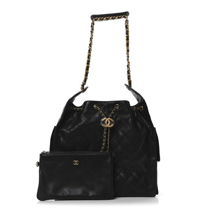 Chanel Caviar Quilted Medium Chanel 25 Handbag Black 3 of 12