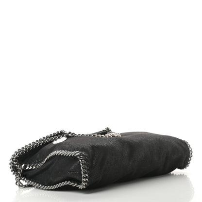 Stella McCartney Shaggy Deer Falabella Fold Over Tote Black 5 of 11