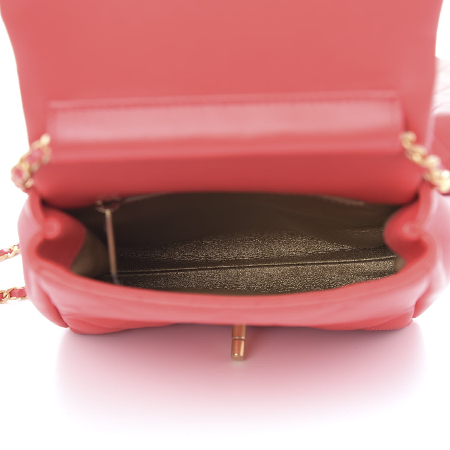 Chanel Lambskin Quilted Side-Packs Red 8 of 16