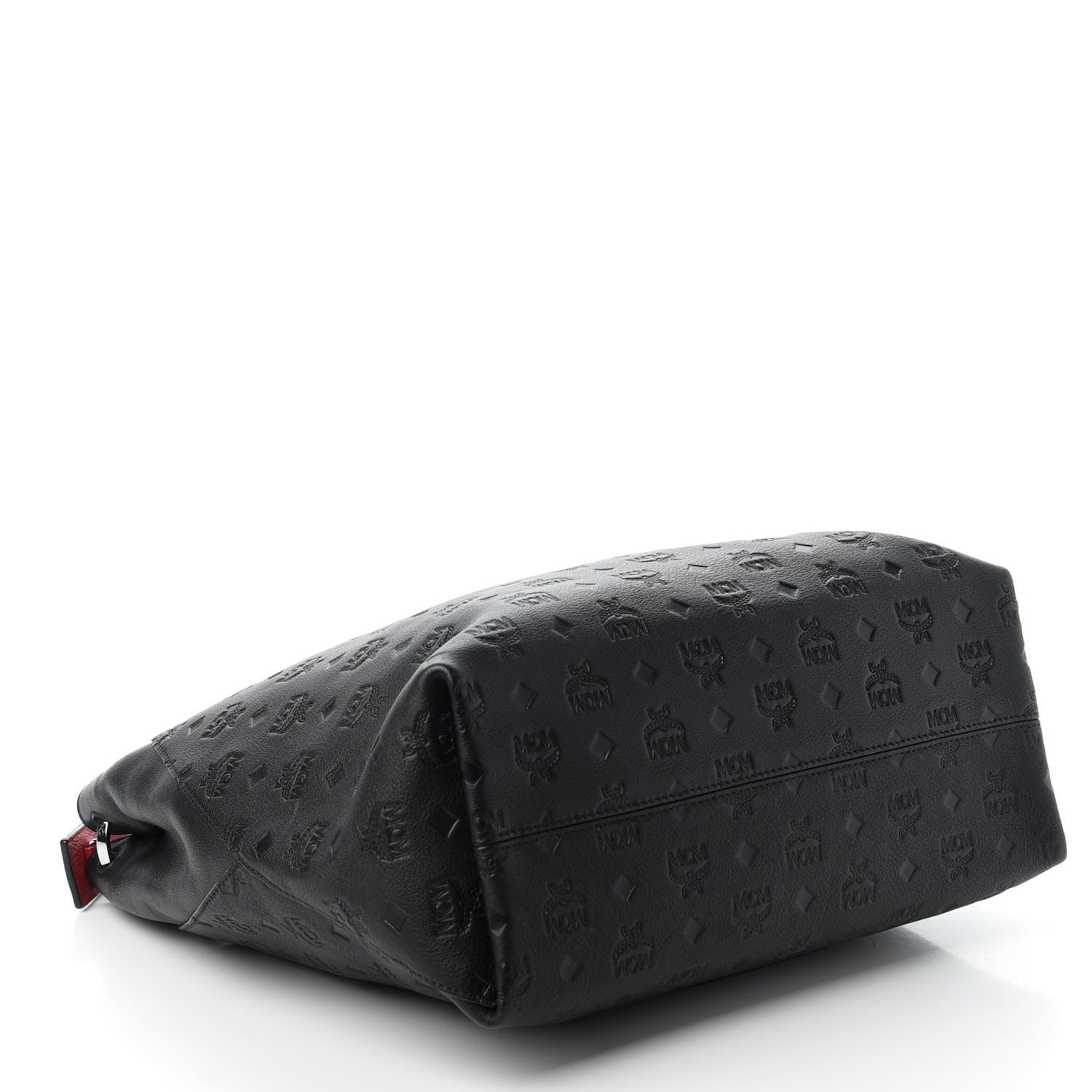 MCM Calfskin Ottomar Large Klara Hobo Black 4 of 10