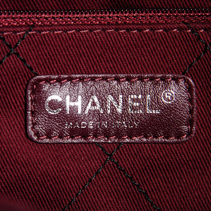 Chanel Grained Calfskin Shopping Fever Tote Black 7 of 7