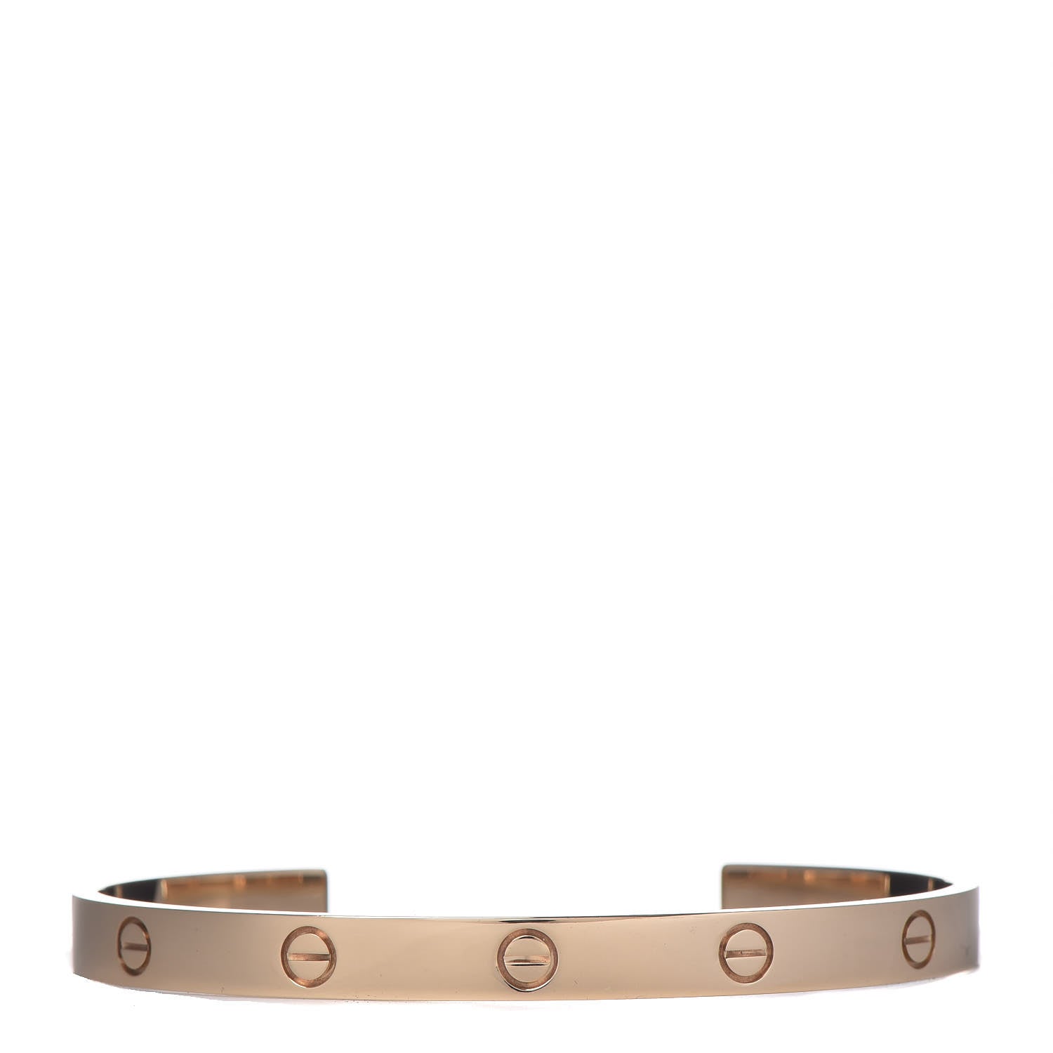 Cartier 18K Yellow Gold LOVE Cuff Bracelet 20 1 of 7