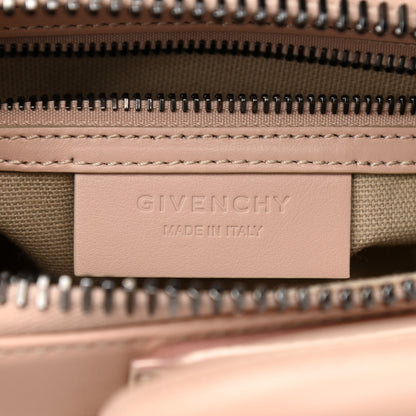 Givenchy Metallic Calfskin Mini Antigona Light Pink 6 of 14