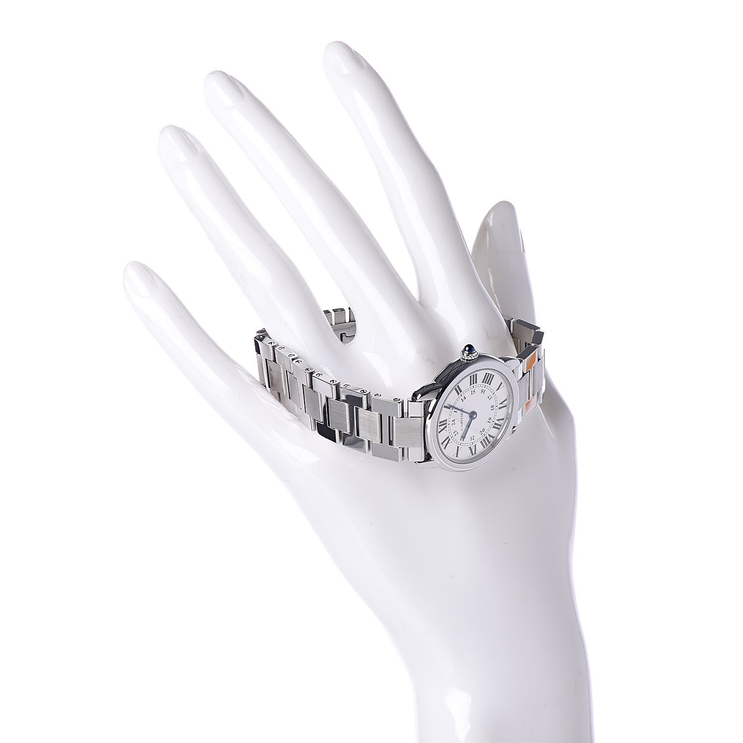 Cartier Stainless Steel 29mm Ronde Solo Quartz Watch 2 of 10