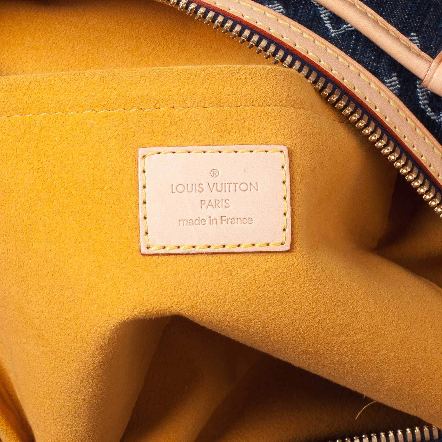 Louis Vuitton Denim Raye Cabas GM 9 of 12