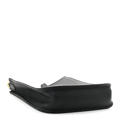 Hermes Taurillon Clemence Evelyne TPM Black 4 of 10