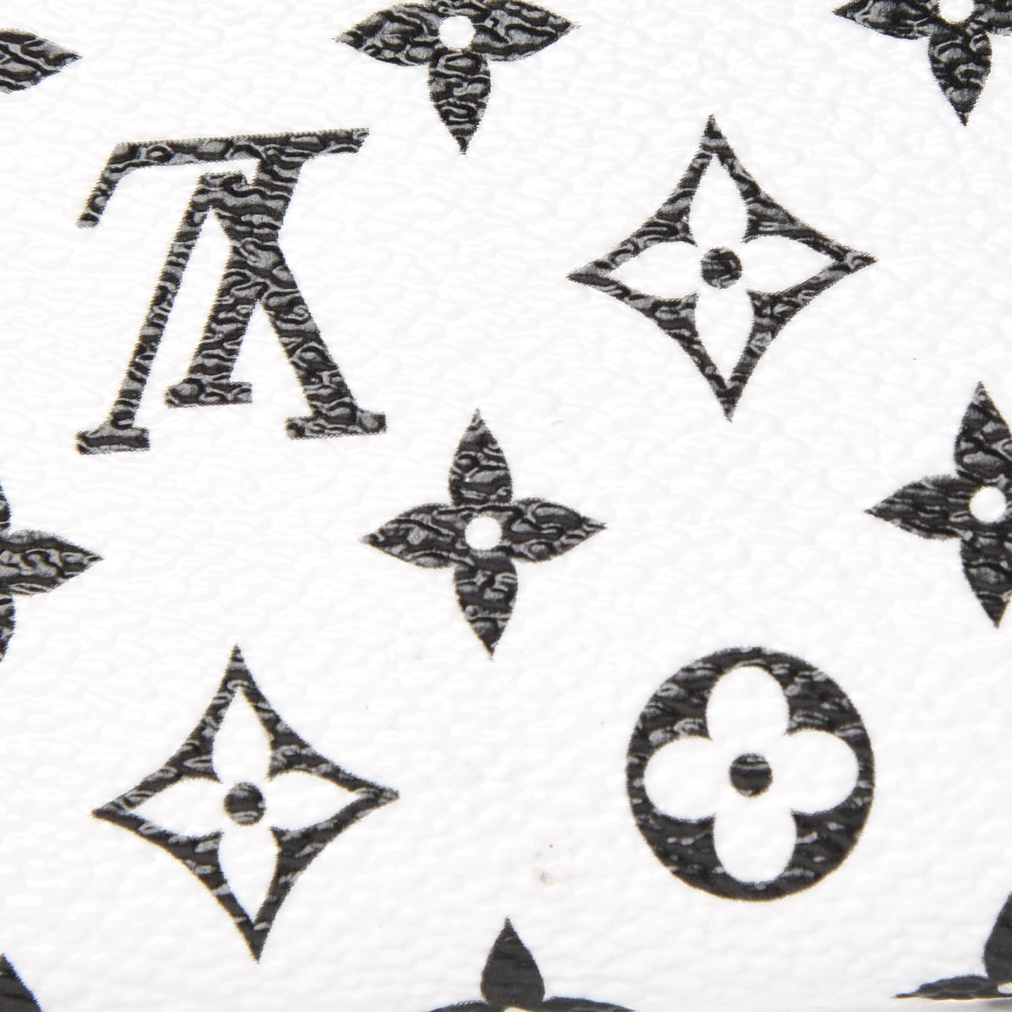 Monogram Giant Small Kirigami Pochette Insert White