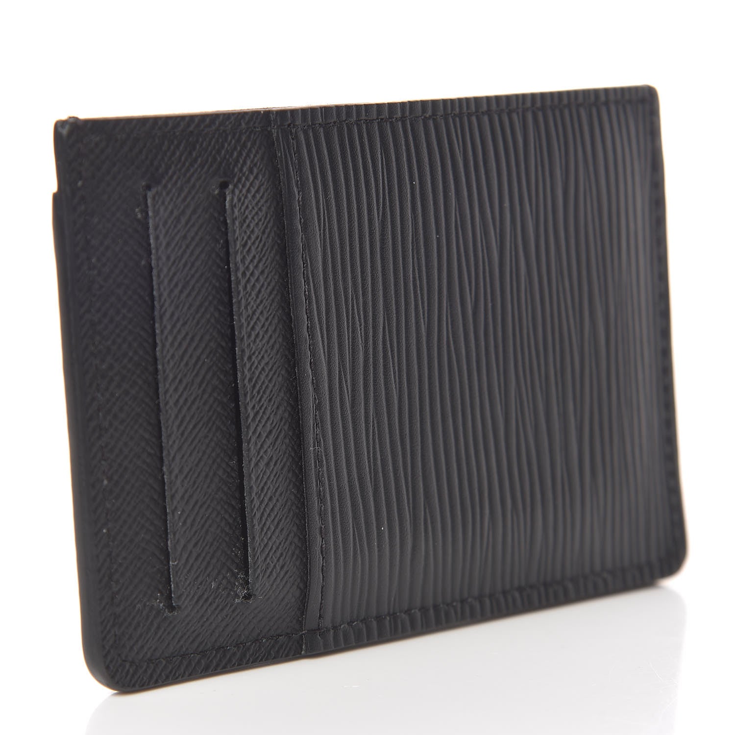 Louis Vuitton Epi Neo Porte-Cartes Card Holder Black 3 of 7