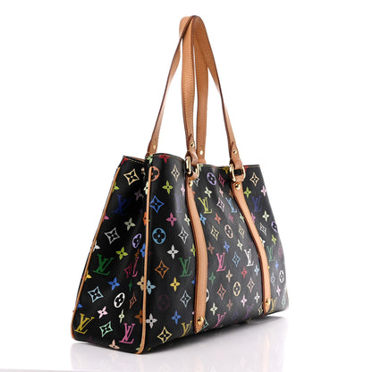 Louis Vuitton Monogram Multicolor Aurelia MM Black 3 of 14