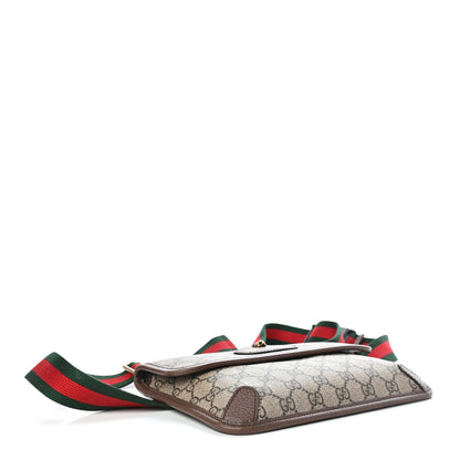 Gucci GG Supreme Monogram Neo Vintage Web Belt Bag Brown 4 of 9