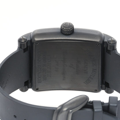 Franck Muller PVD Stainless Steel Rubber 45mm King Cortez Conquistador Automatic Watch Black 10000KSCNR 4 of 4