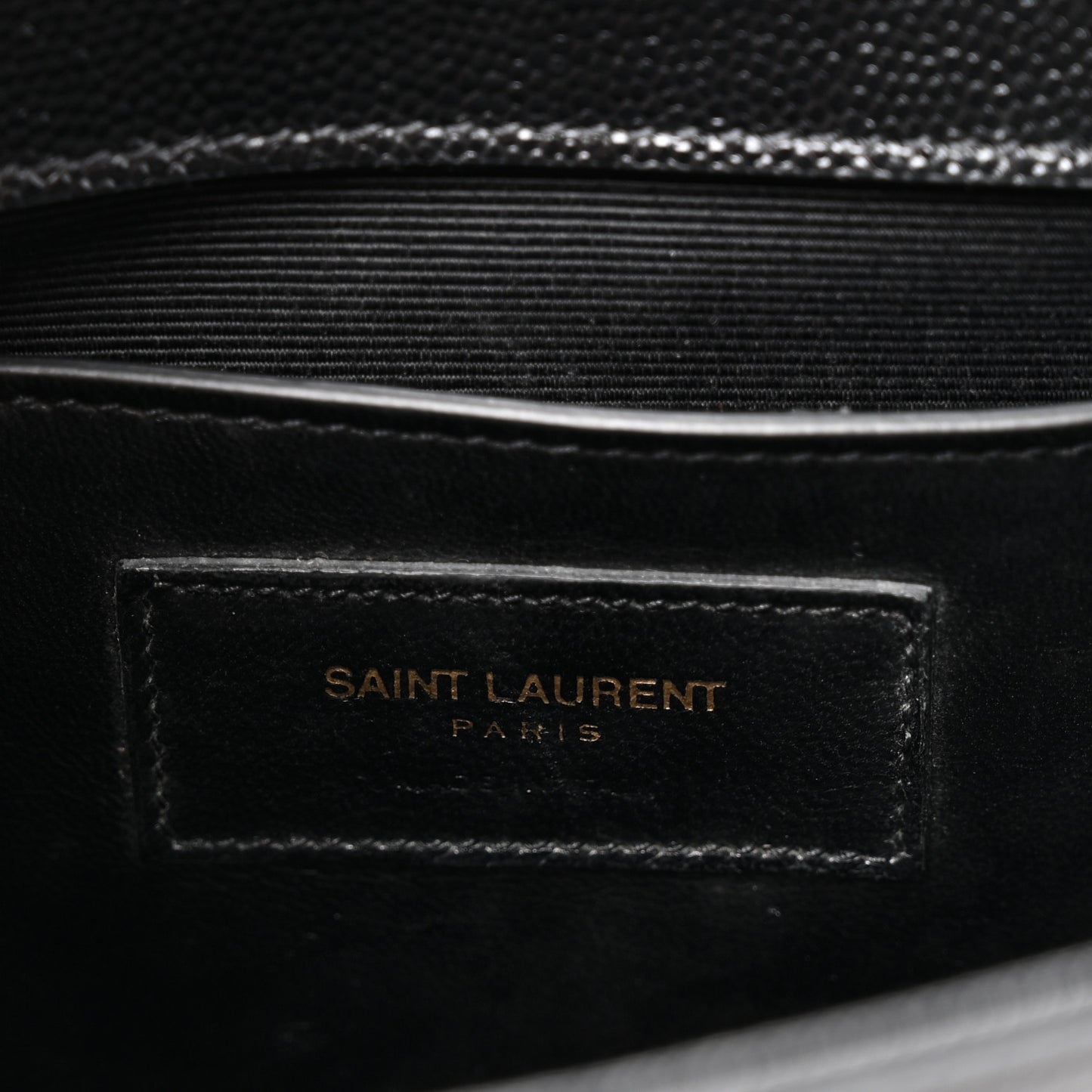 Grain De Poudre Small Monogram Kate Satchel Black