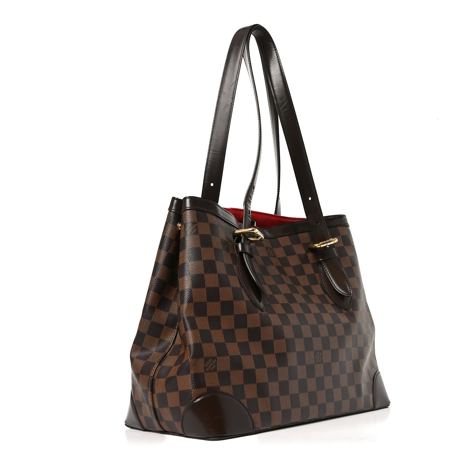 Louis Vuitton Damier Ebene Hampstead MM 2 of 9
