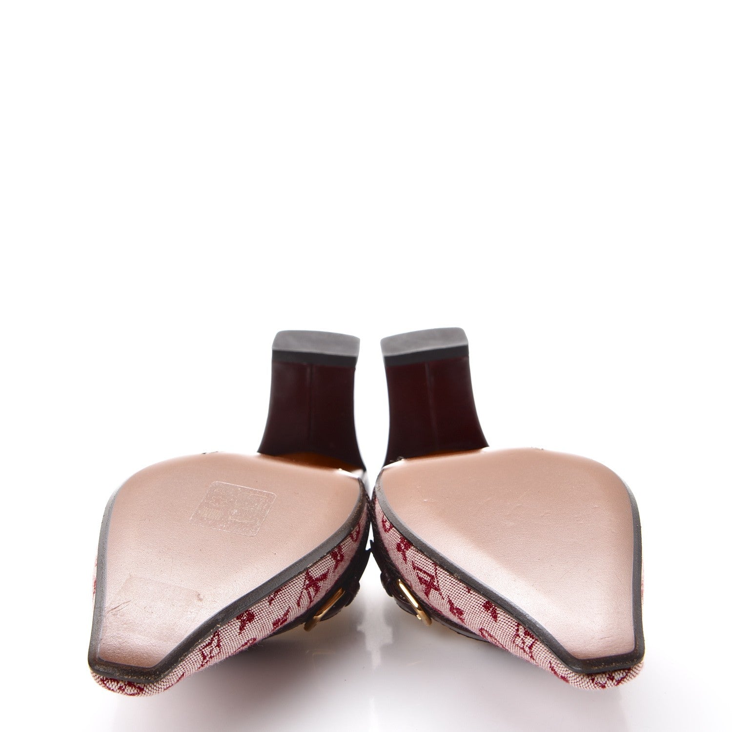 Louis Vuitton Mini Monogram Mules 36 Cherry 5 of 9