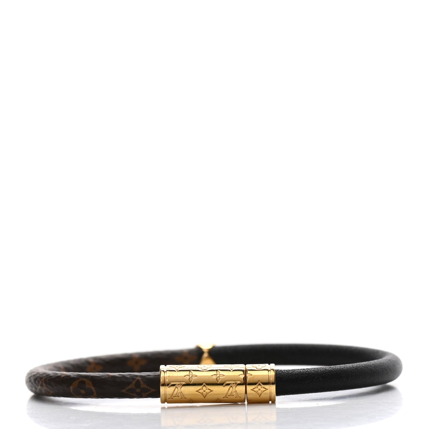 Monogram Daily Confidential Bracelet 17 Black