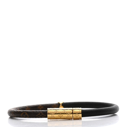 Louis Vuitton Monogram Daily Confidential Bracelet 17 Black 3 of 3