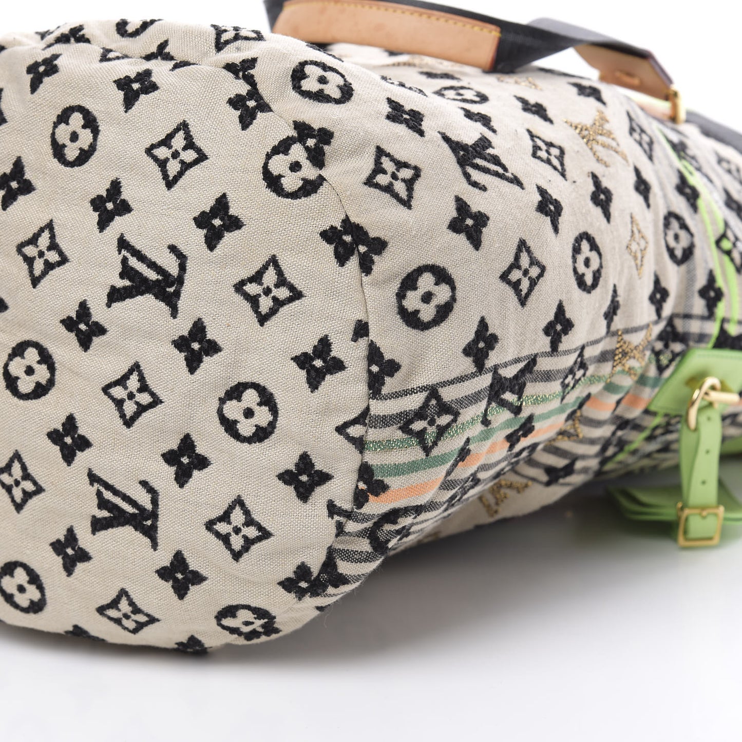 Fabric Jacquard Monogram Cheche Gypsy PM Vert