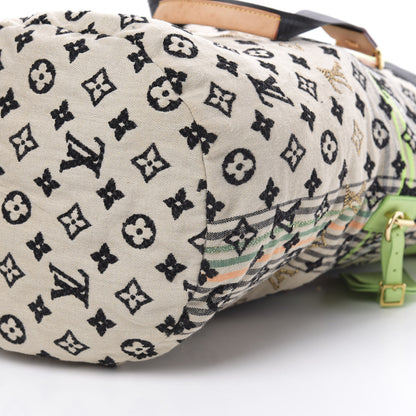 Louis Vuitton Fabric Jacquard Monogram Cheche Gypsy PM Vert 10 of 14