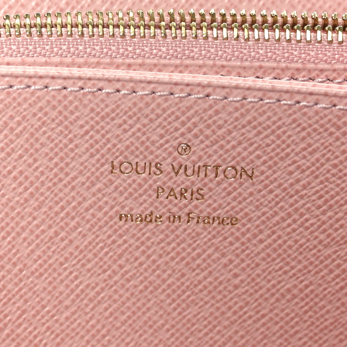 Monogram Zippy Wallet Rose Ballerine