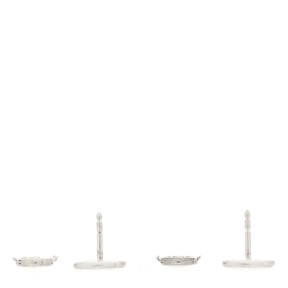 Hermes Sterling Silver TPM Farandole Earrings 3 of 4