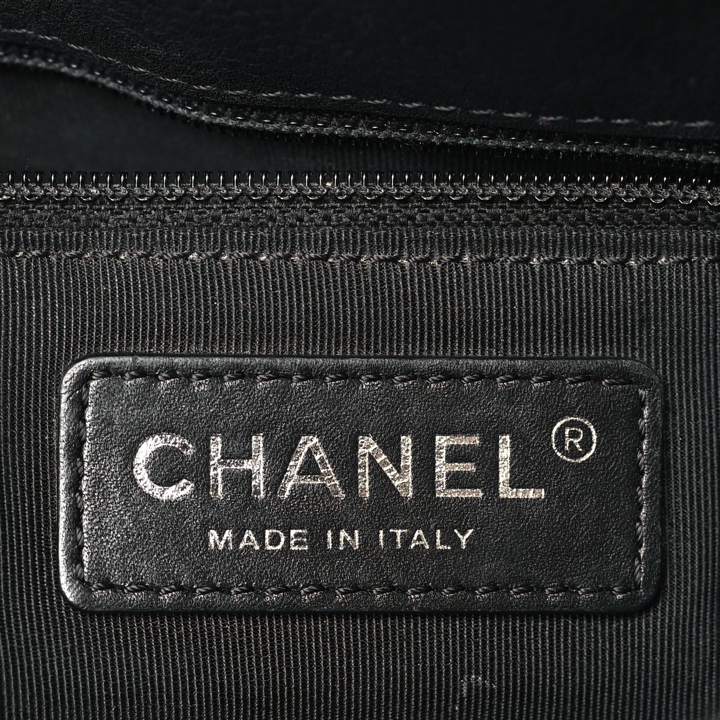 Caviar Quilted Medium Rock In Rome Single Flap Black