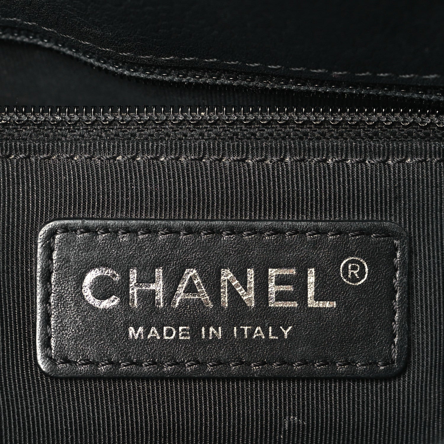 Chanel Caviar Quilted Medium Rock In Rome Single Flap Black 6 of 9