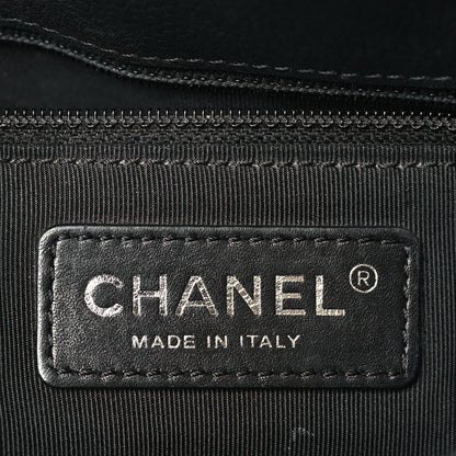 Chanel Caviar Quilted Medium Rock In Rome Single Flap Black 6 of 9