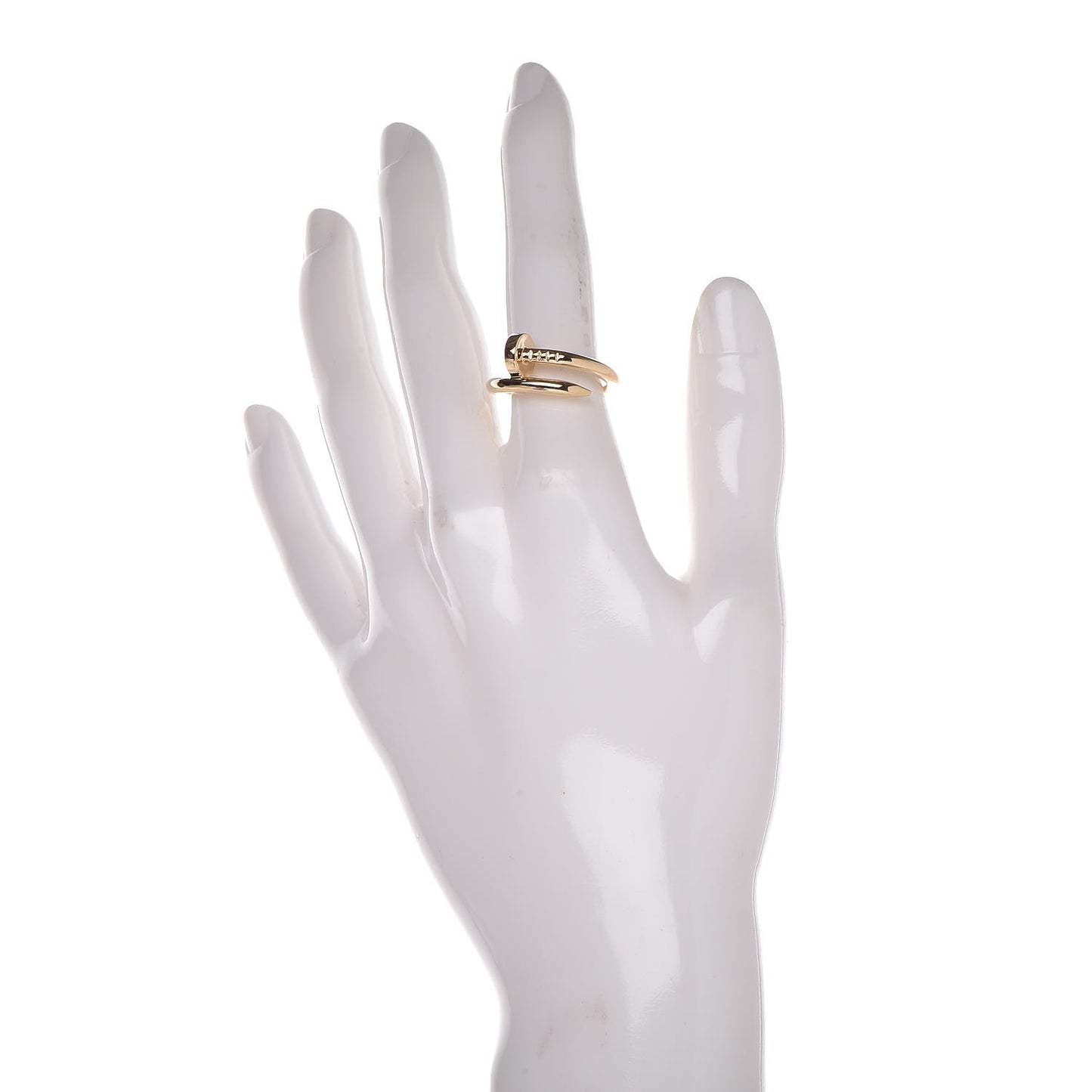 18K Yellow Gold Juste Un Clou Ring 53 6.25