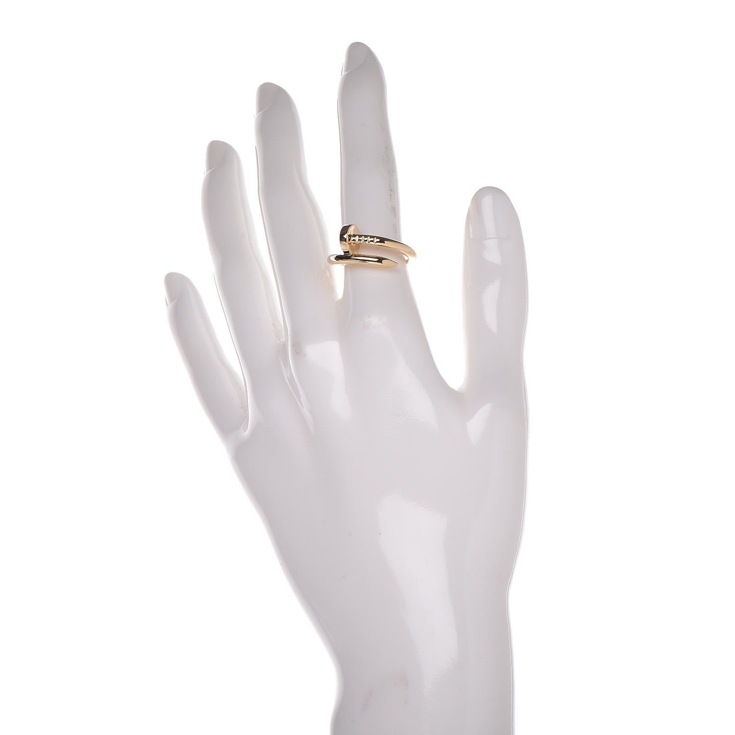 Cartier 18K Yellow Gold Juste Un Clou Ring 53 6.25 2 of 5
