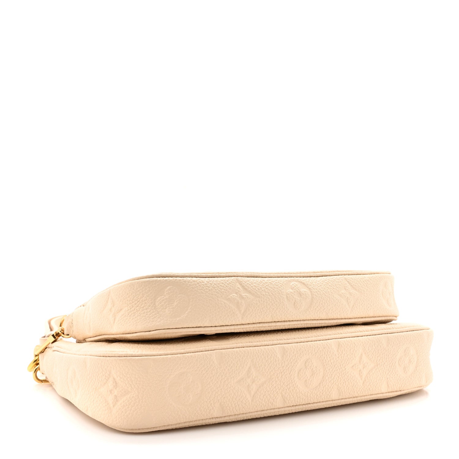 Louis Vuitton Empreinte Monogram Giant Multi Pochette Accessories Cream 4 of 10