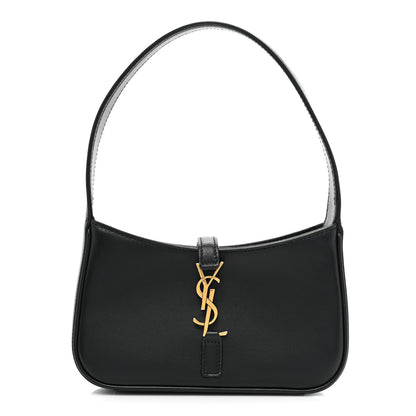 Saint Laurent Smooth Calfskin Le 5 A 7 Mini Hobo Black 1 of 11