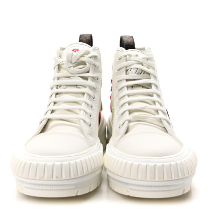 Louis Vuitton LV X YK Squad Sneaker Boot 37.5 White 3 of 9