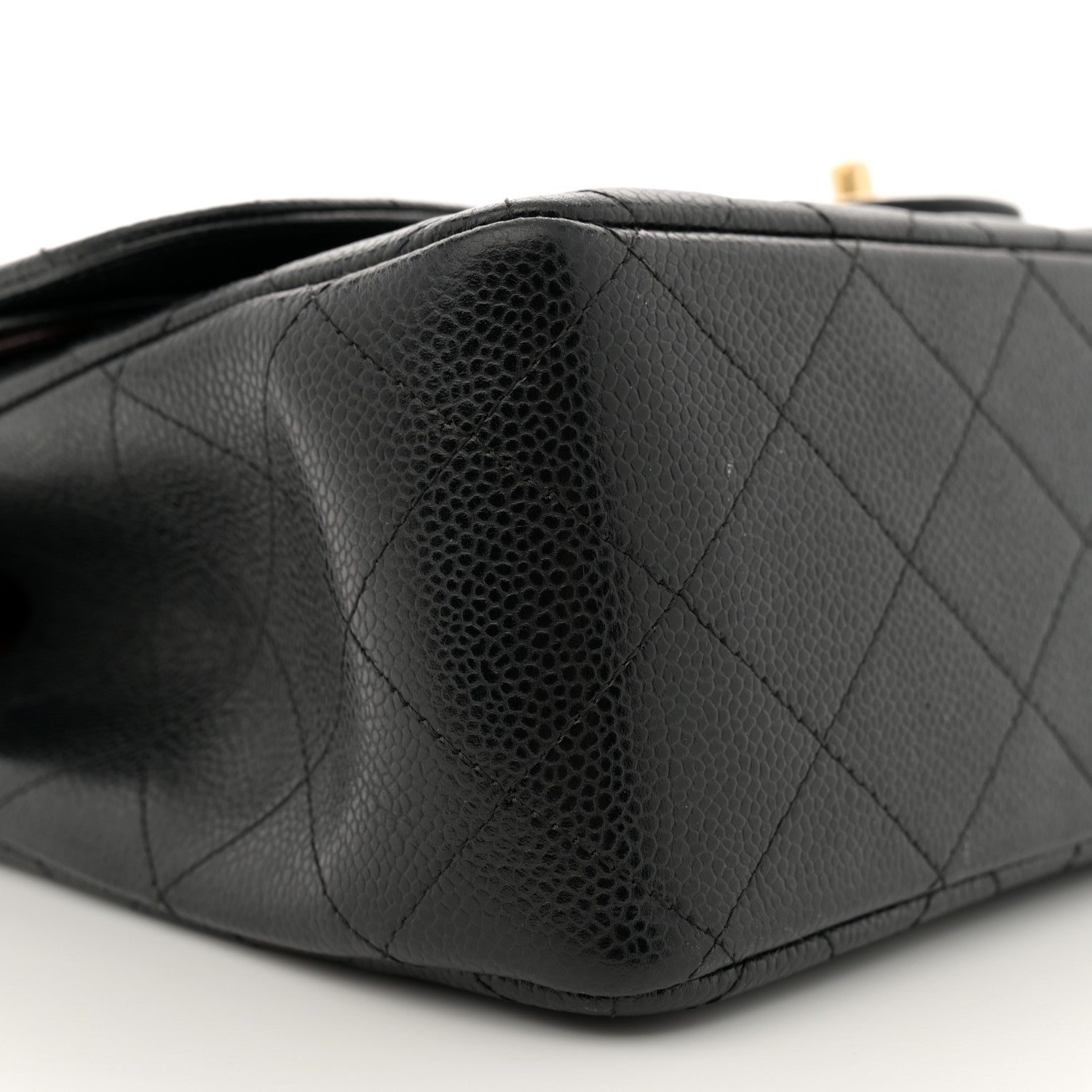 Chanel Caviar Quilted Jumbo Double Flap Black 9 of 13