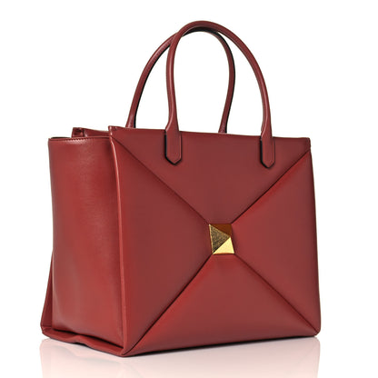 Valentino Garavani Nappa Large One Stud Handbag Gingerbread 3 of 11