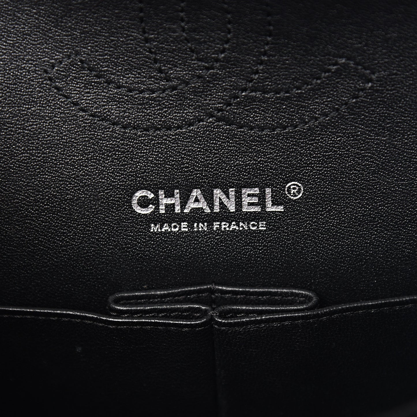 Suede Quilted 2.55 Reissue 224 Flap Black
