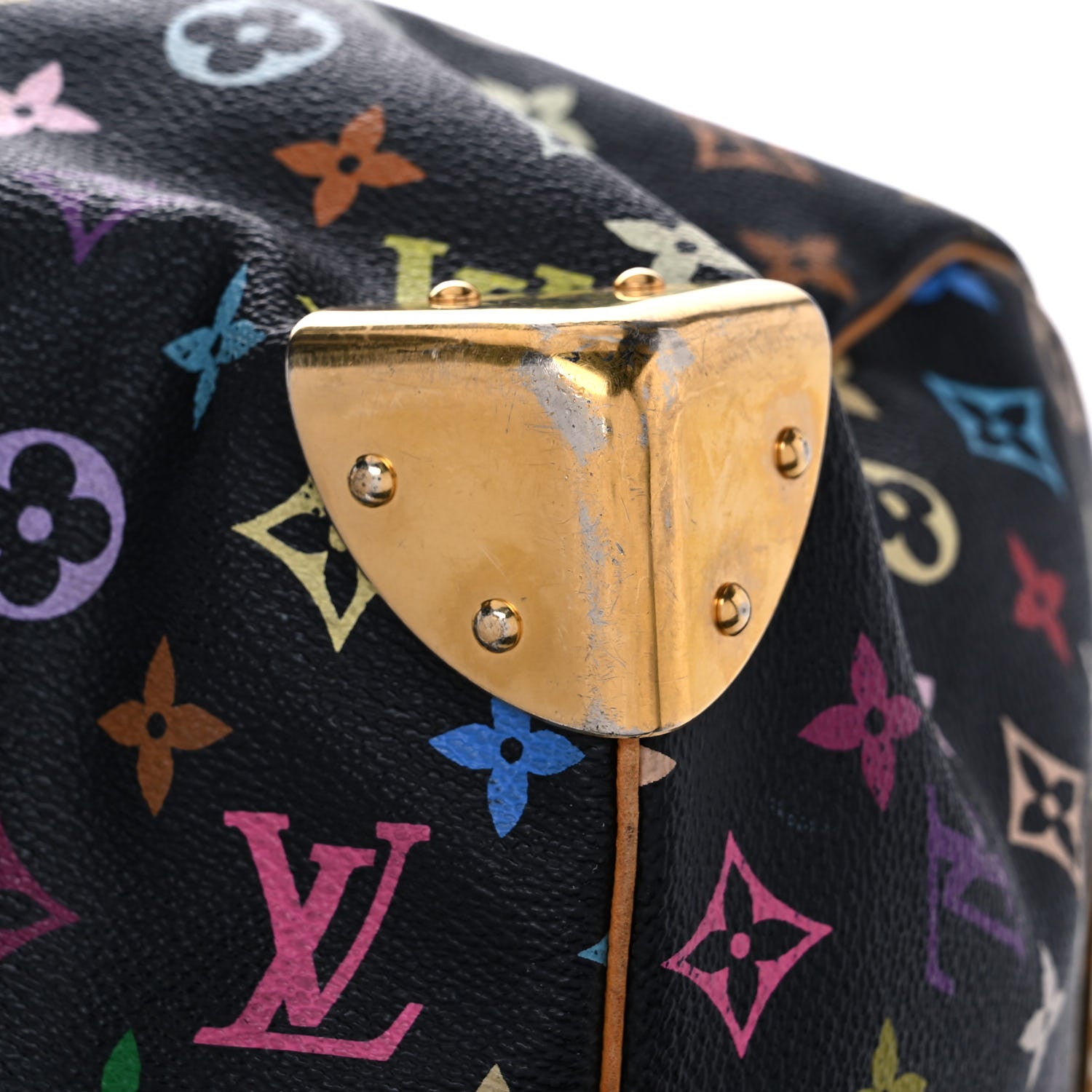 Louis Vuitton Monogram Multicolor Keepall 45 Black 17 of 44