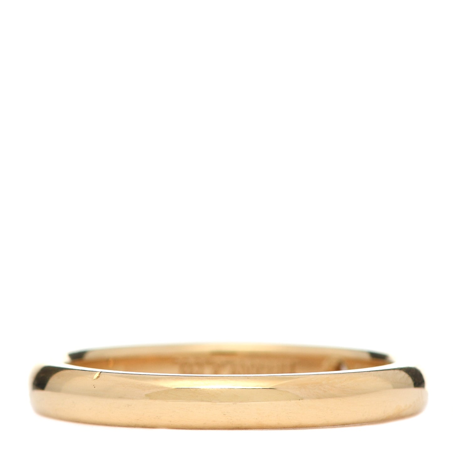 18K Yellow Gold Diamond Elsa Peretti Band Ring 53 6.25