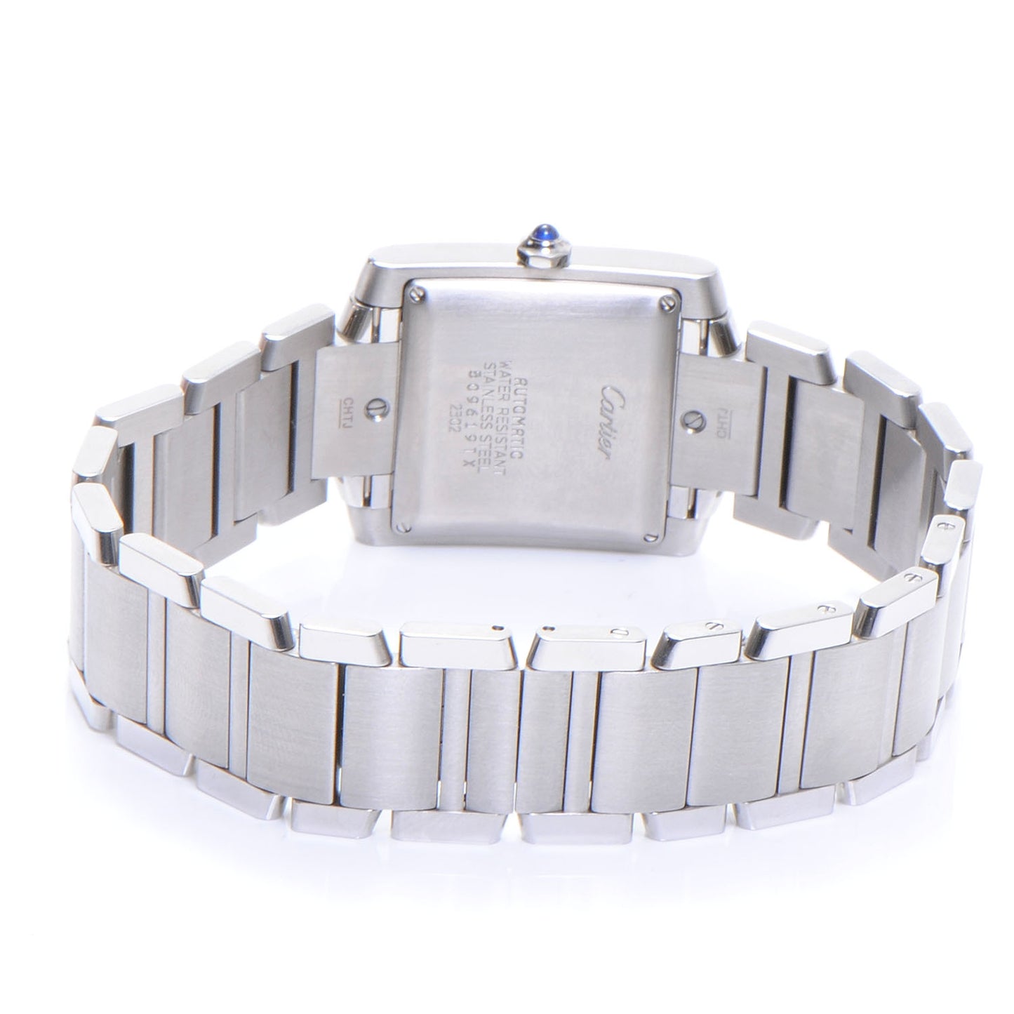 Stainless Steel 28mm Tank Francaise Automatic Watch