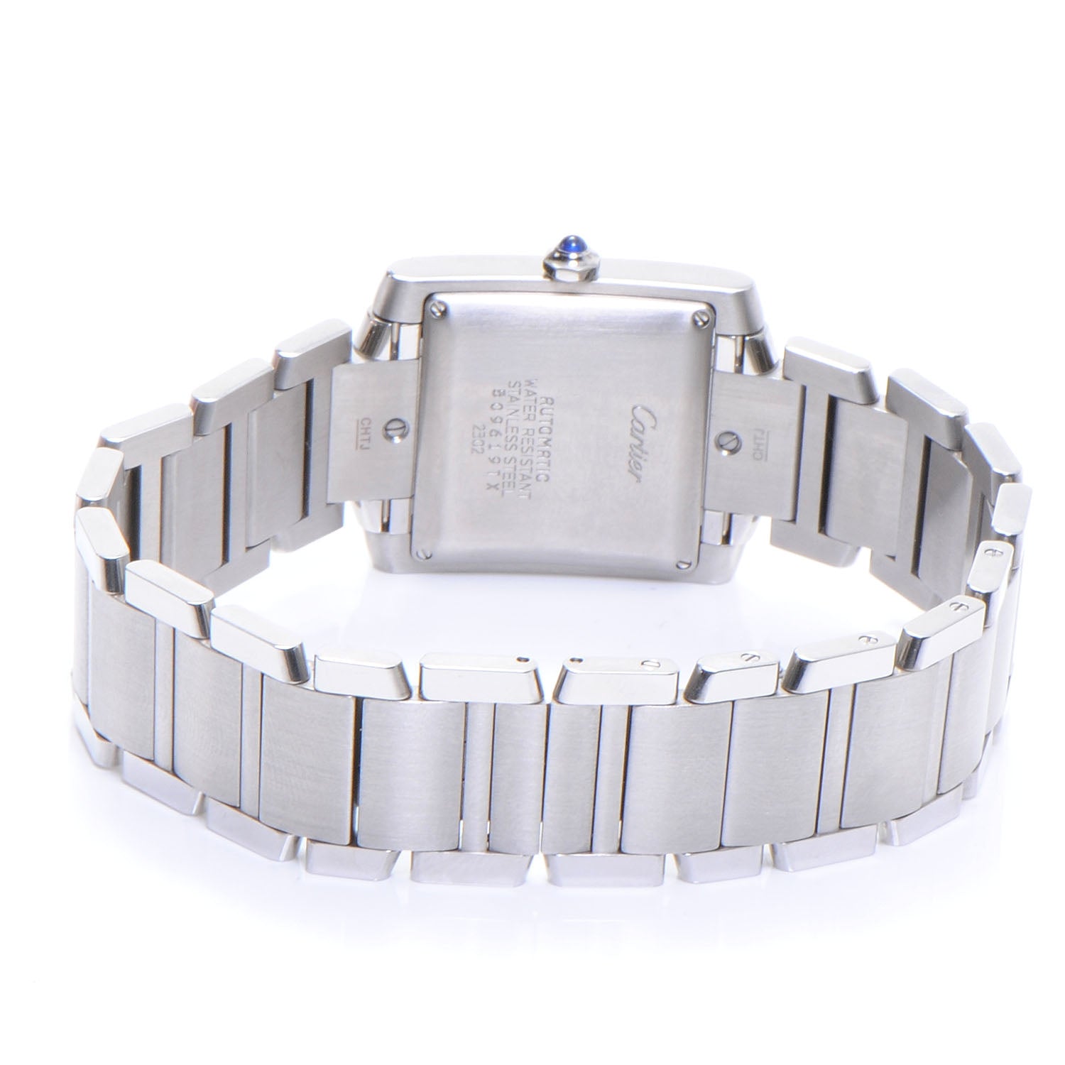 Cartier Stainless Steel 28mm Tank Francaise Automatic Watch 4 of 6