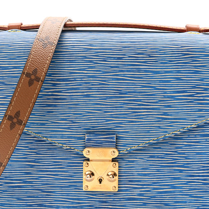 Louis Vuitton Epi Reverse Monogram Pochette Metis Denim Light 7 of 10