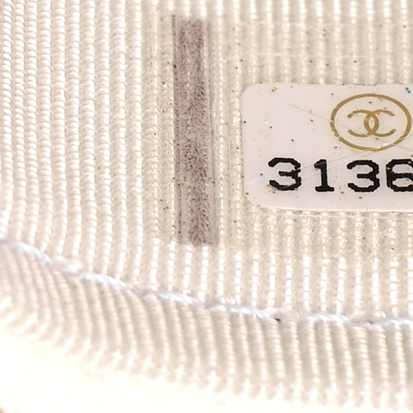 Lambskin Quilted My Chanel Lady Vanity Case With Chain White