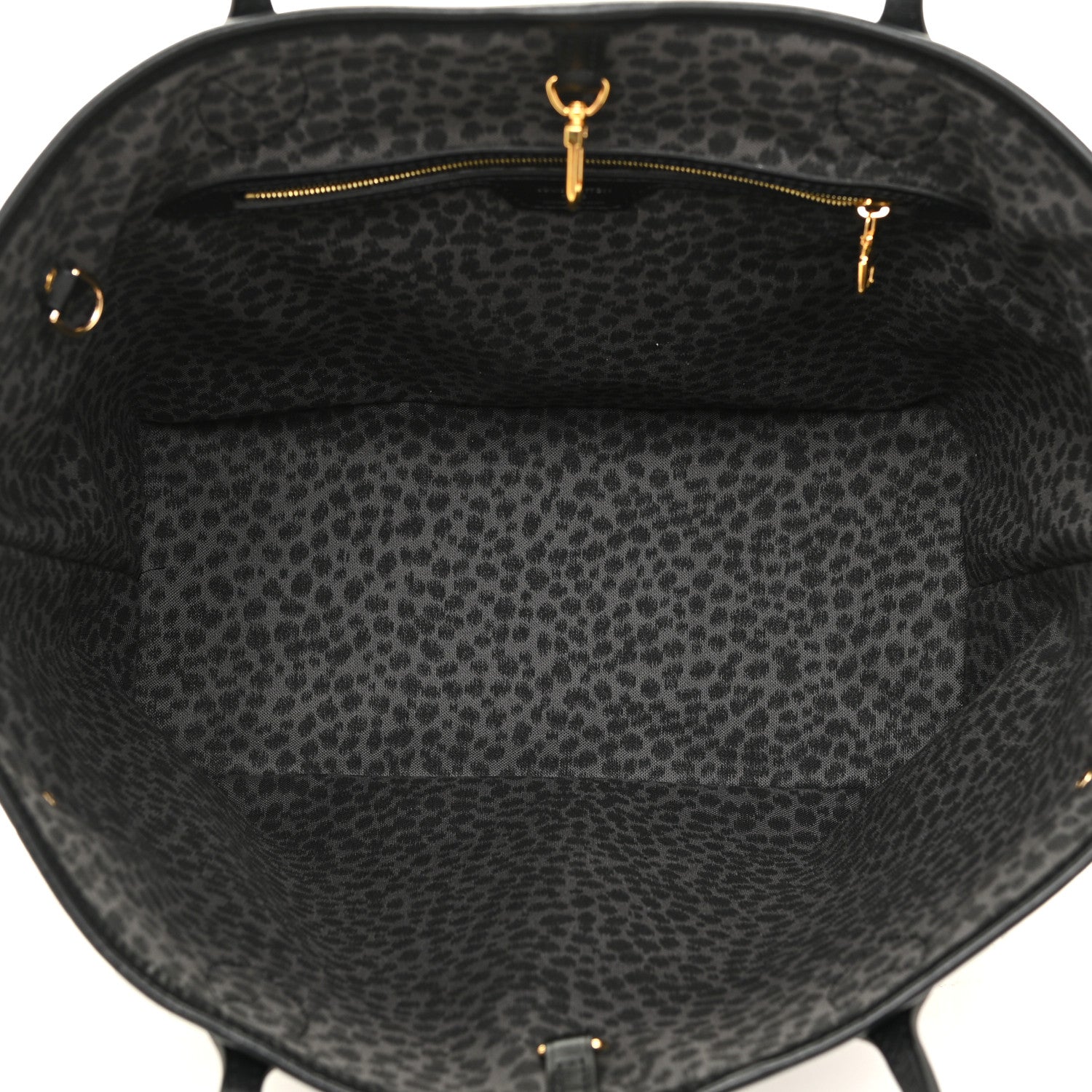 Louis Vuitton Monogram Giant Wild At Heart Neverfull MM Black 6 of 10