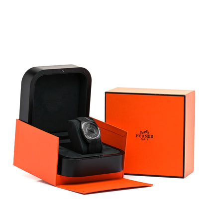Hermes Graphene Nickel Rubber 39mm H08 Automatic Watch Noir 5 of 5