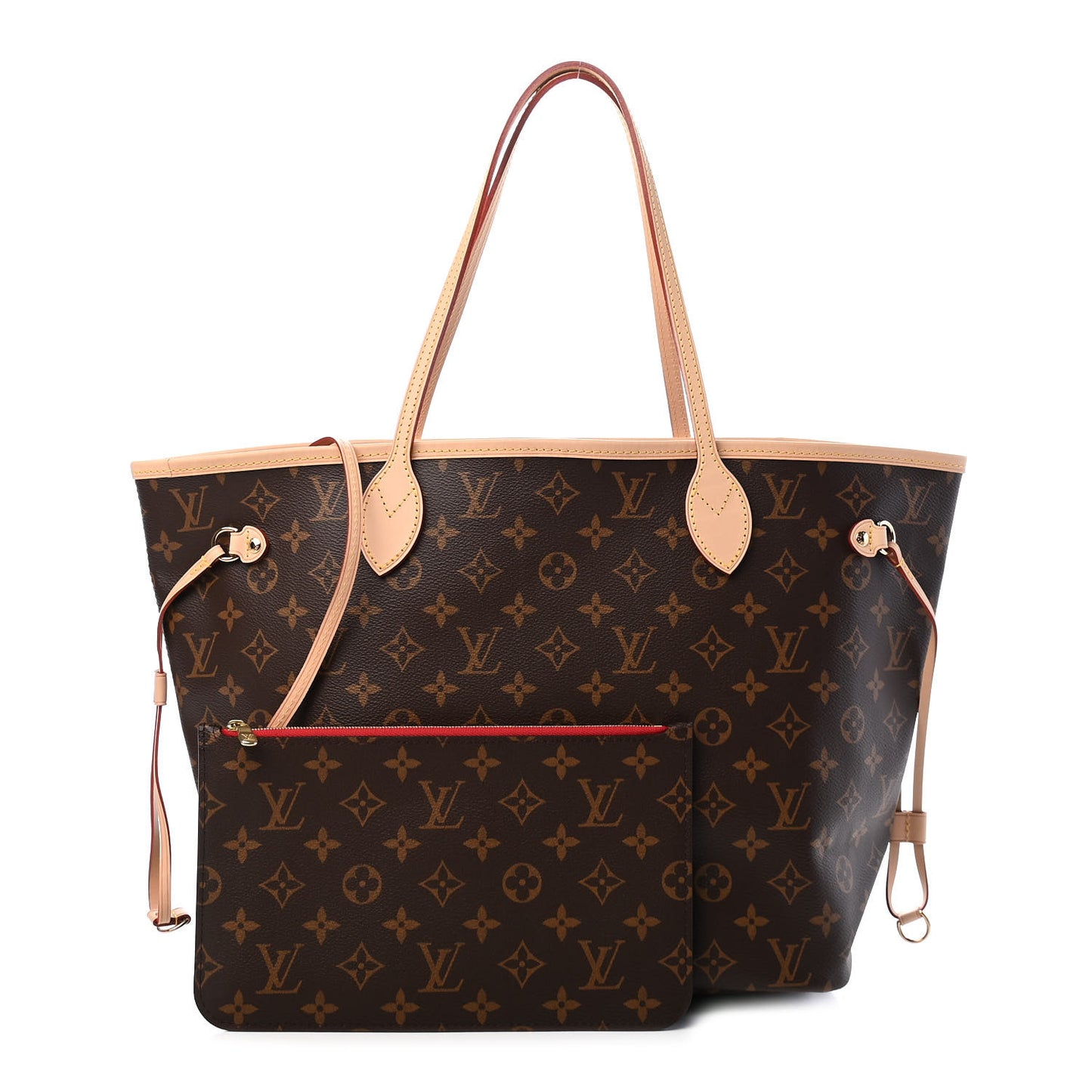 Monogram Neo Neverfull MM Cherry