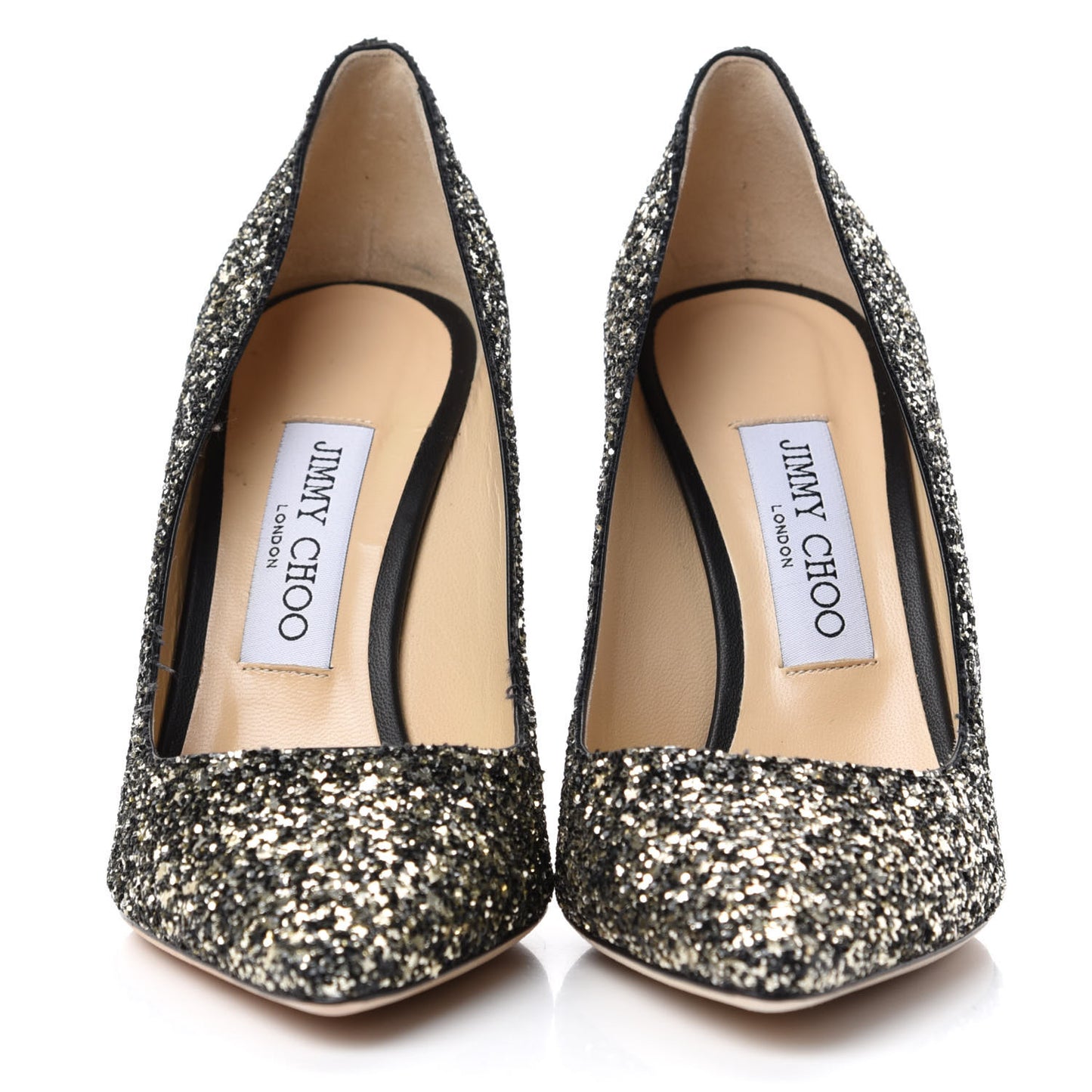 Coarse Star Glitter Romy 100 Pumps 37 Gold Mix