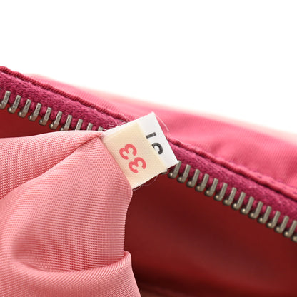 Prada Tessuto Nylon Saffiano Messenger Bag Ibisco 8 of 16