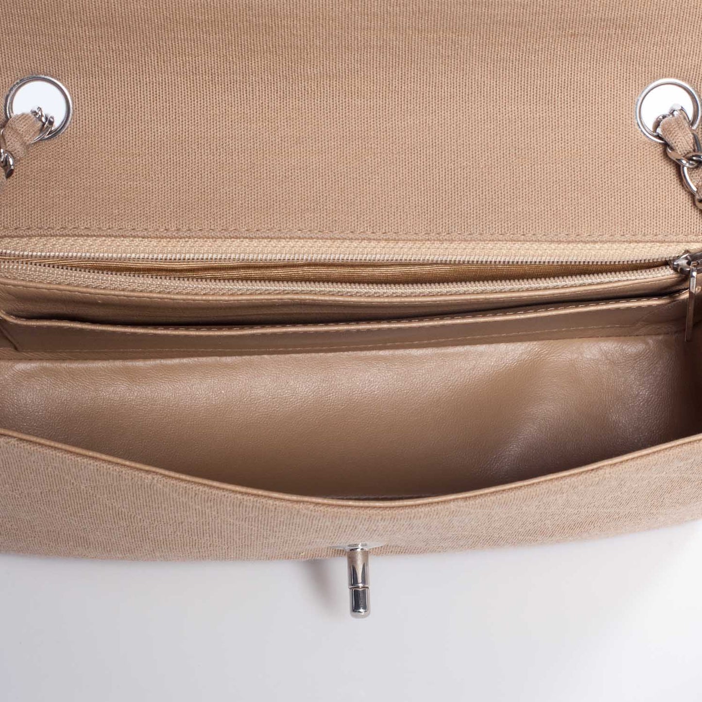 Jersey Medium Flap Beige