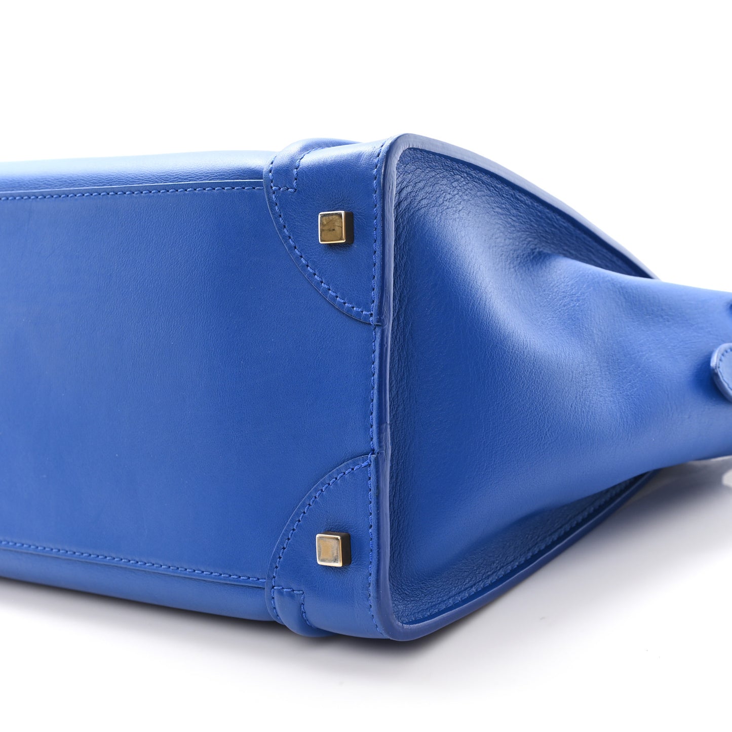 Smooth Calfskin Mini Luggage Royal Blue